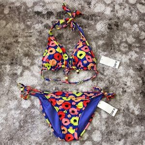 bar III bikini “poppy fields”